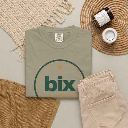 bix Stamp Bixby, Oklahoma Comfort Colors Tee