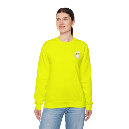 Spartan White Logo Gildan Sweatshirt