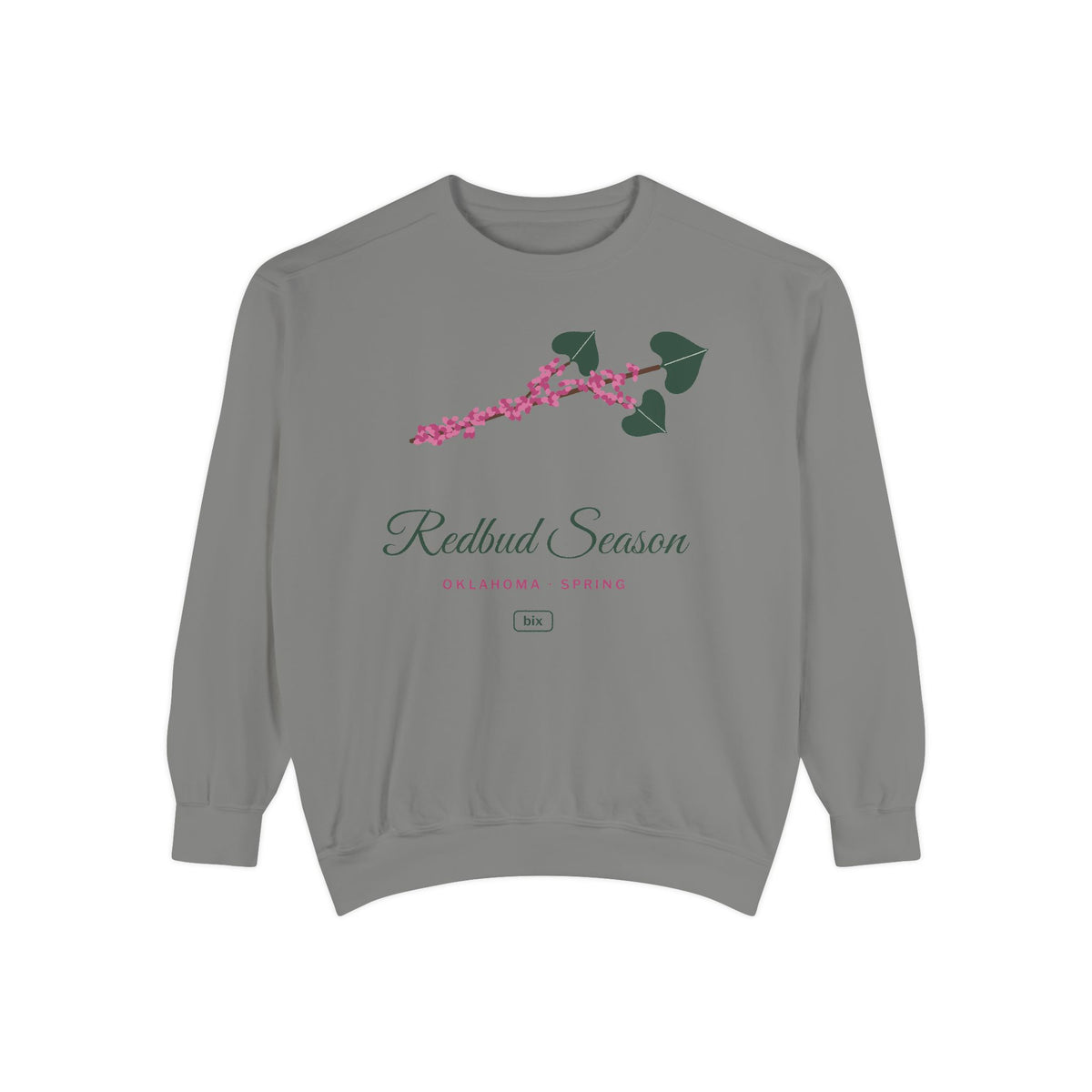 Redbud Season Oklahoma Crewneck Sweatshirt | Comfort Colors