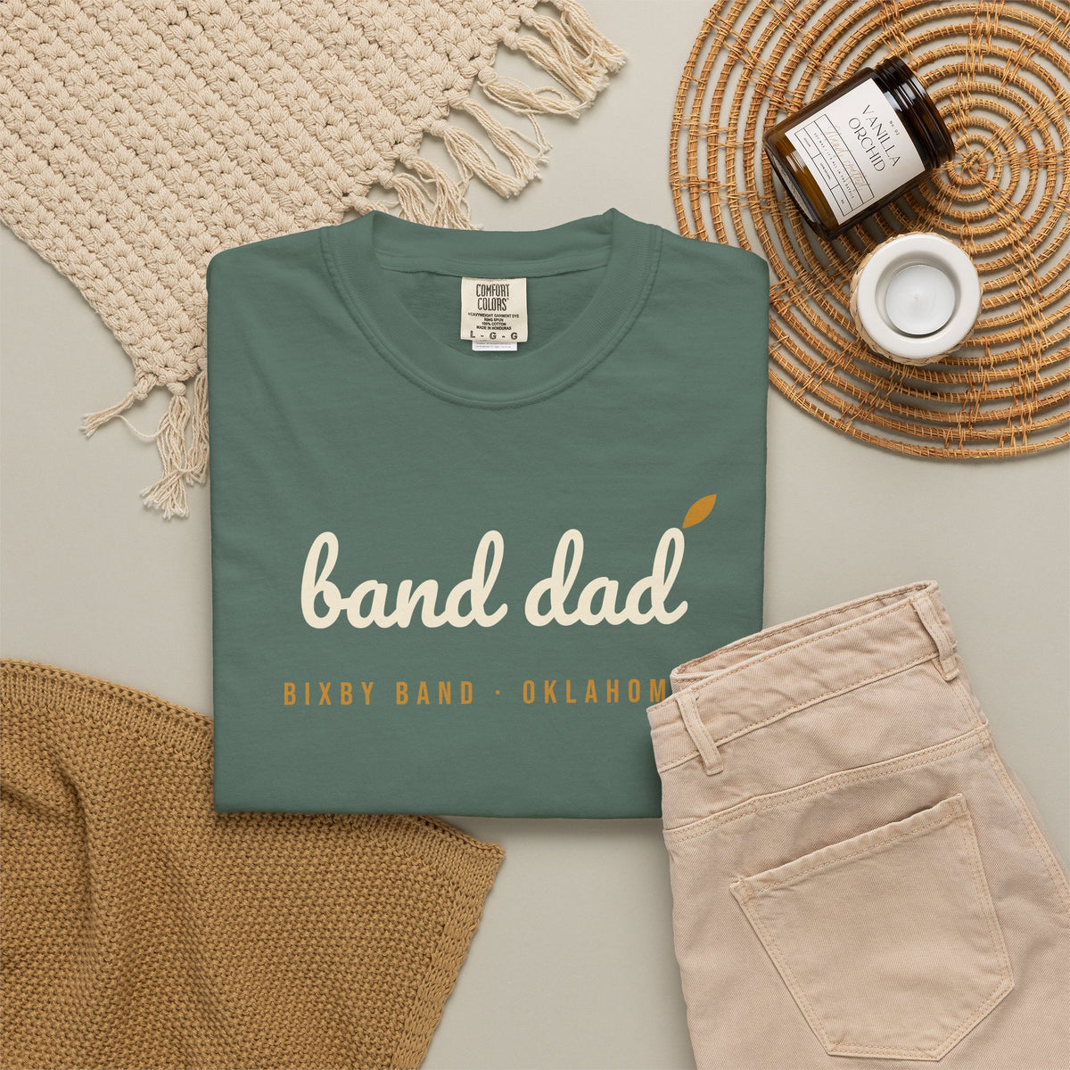 Band Dad Script Tee | Bixby