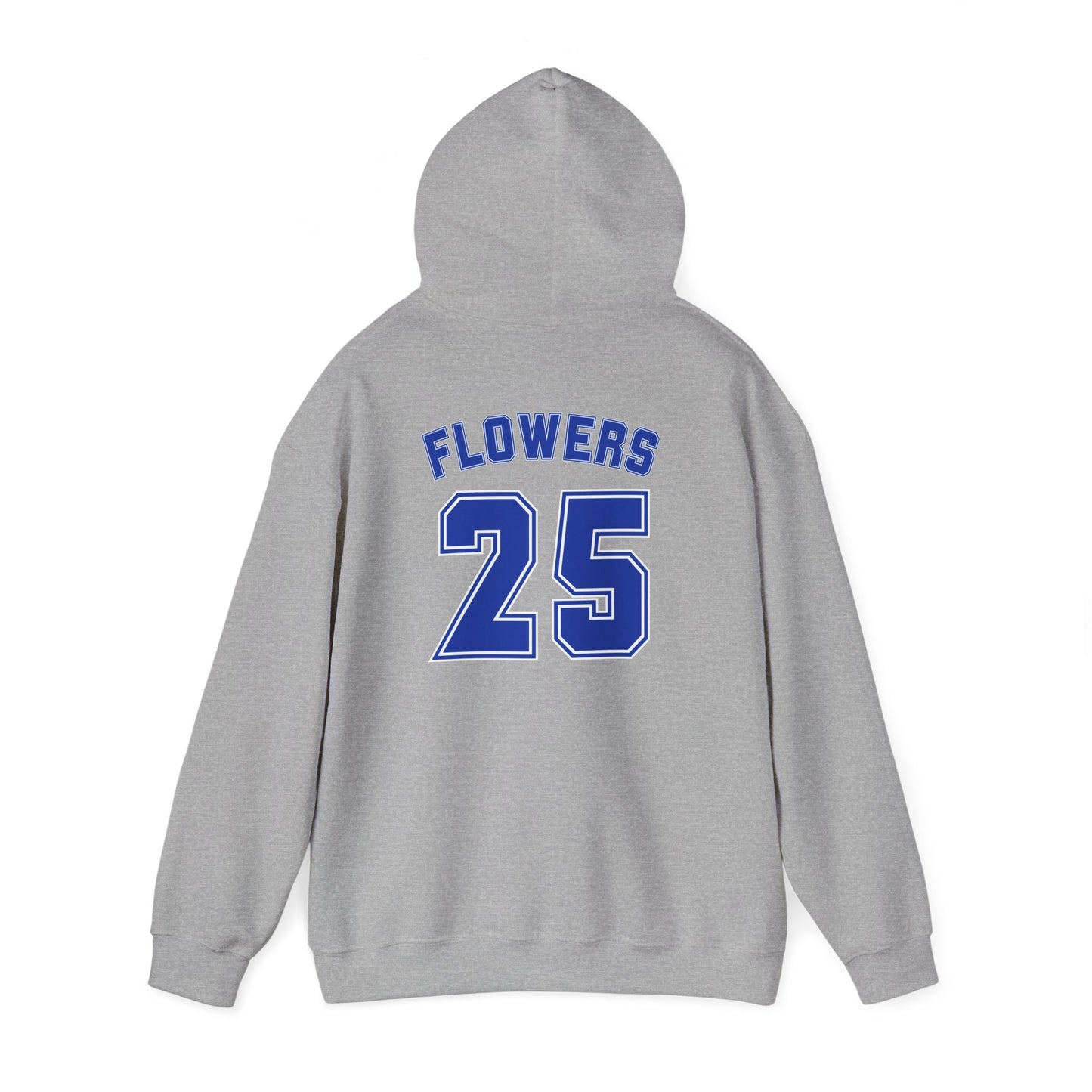 Bixby Spartans Basketball Gildan Hoodie with Back Player Print