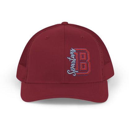 Embroidered Spartan 'B' Trucker Hat