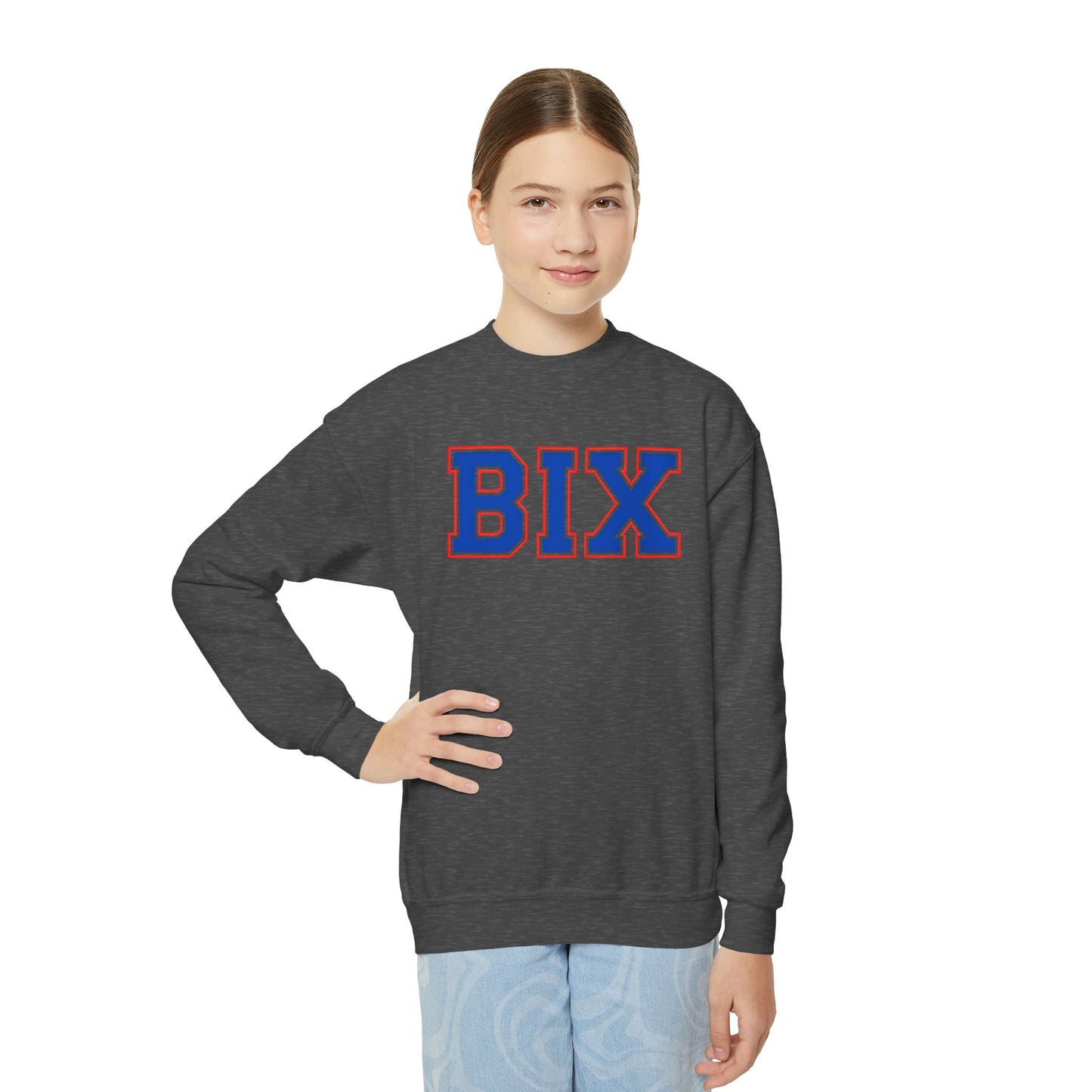 Bixby Spartan BIX Youth Gildan Sweatshirt