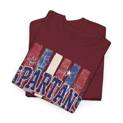 Spartans Bixby Patriotic Tee