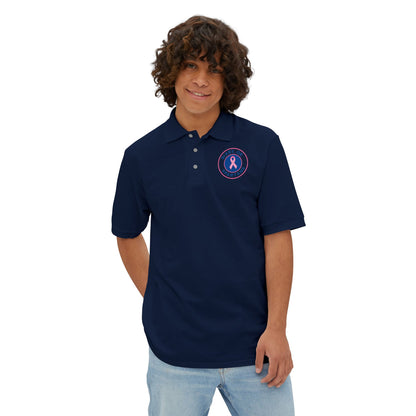 Spartan Men's Breast Cancer Awareness Polo