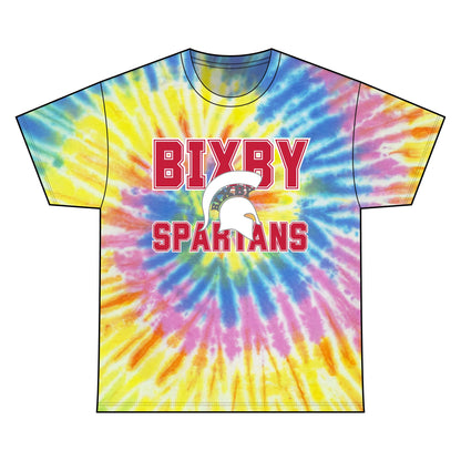 Bixby Spartan Tie-Dye Gildan Tee