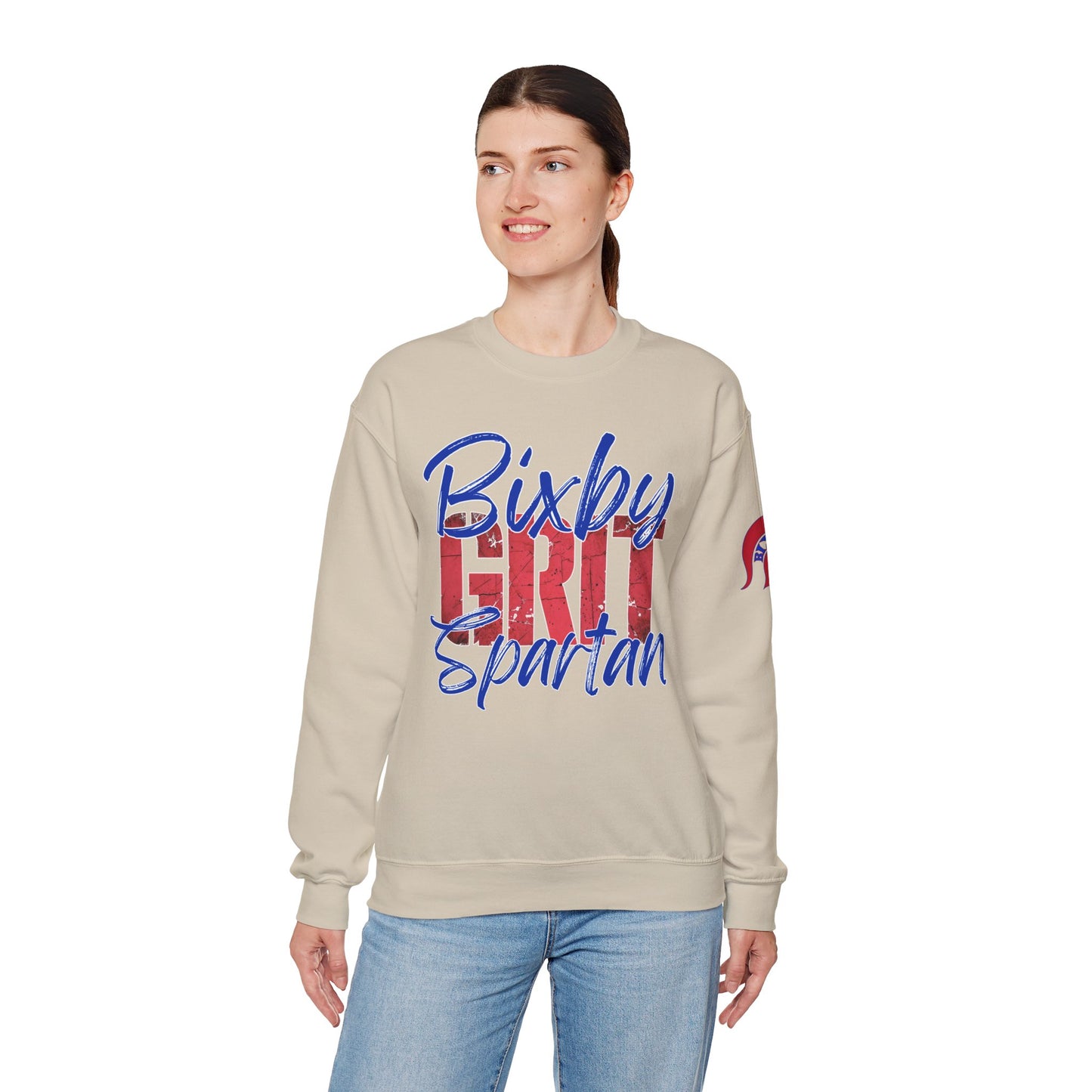 Bixby Spartan GRIT Gildan Sweatshirt