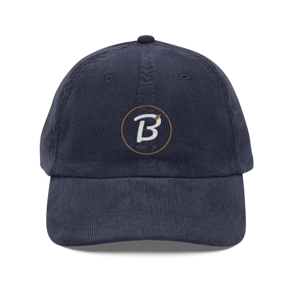 Bixby B Leaf Corduroy Cap