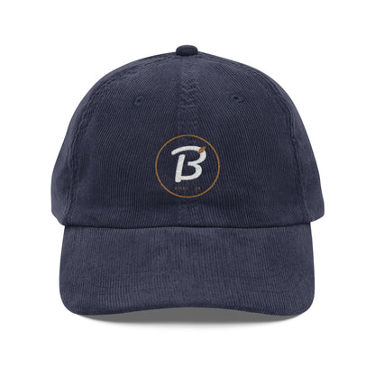 Bixby B Leaf Corduroy Cap