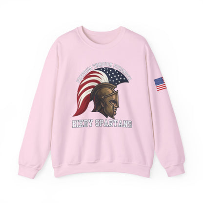 Bixby Spartans Freedom Through Strength Gildan Sweatshirt