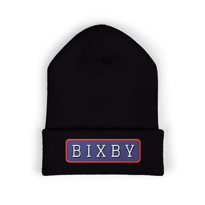 Bixby Spartans Embroidered Cuffed Beanie, BIXBY Bar