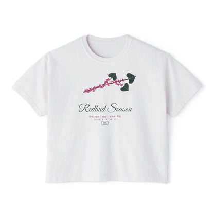 Redbud Season Oklahoma Boxy Comfort Colors Tee