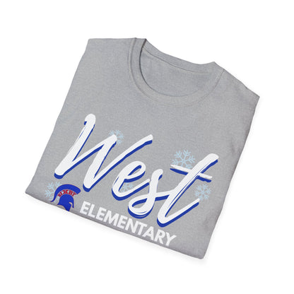 Bixby Spartan West Elementary Snow Day Softstyle Tee