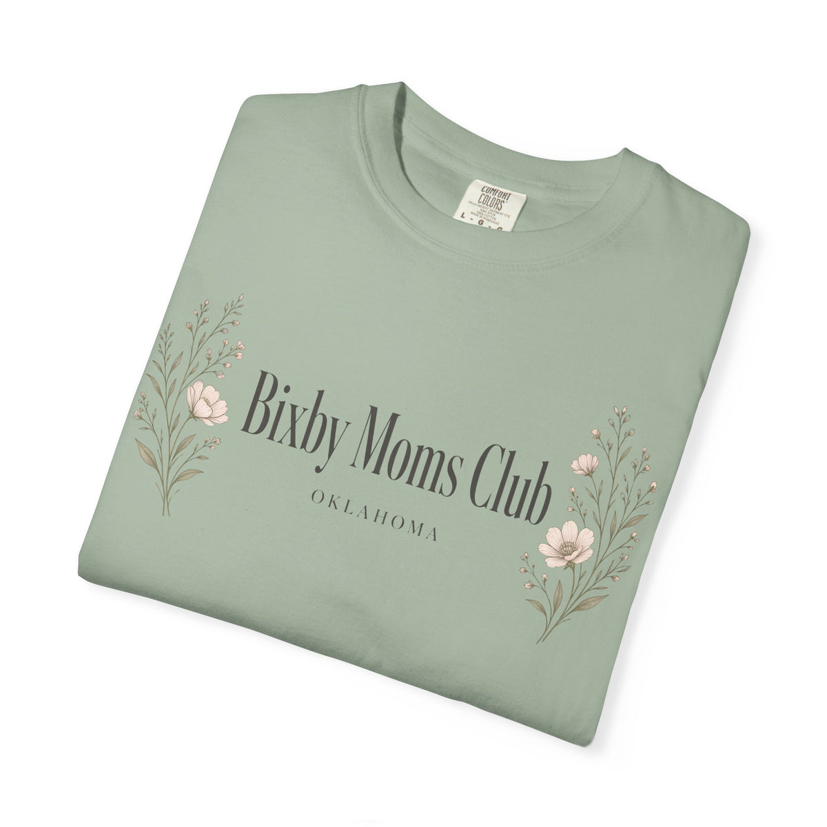 Bixby Moms Club Comfort Colors Tee