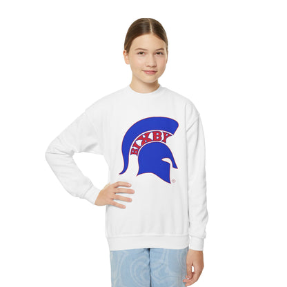 Spartan Blue Logo Youth Gildan Sweatshirt