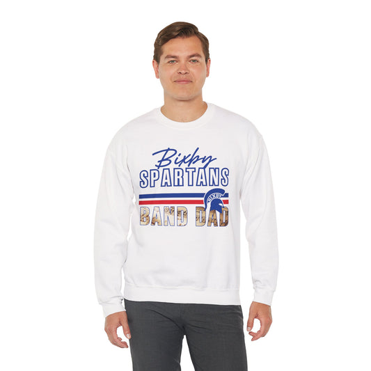 Bixby Spartans Band Dad Gildan Sweatshirt