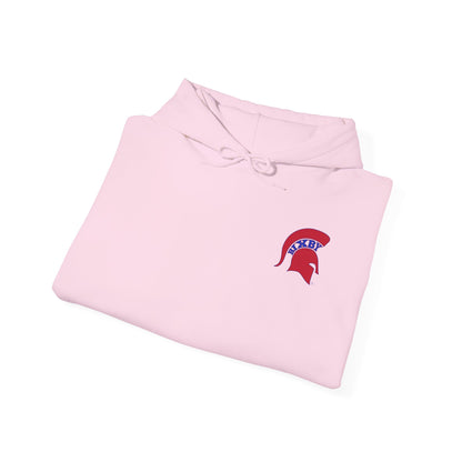 Patriotic Land of the Spartans Gildan Hoodie