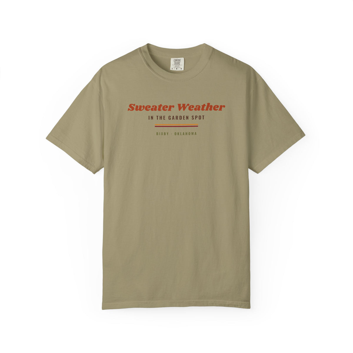 Sweater Weather in the Garden Spot Comfort Colors Tee