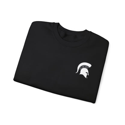 Kick. Pass. Score. Spartan Soccer Gildan Sweatshirt