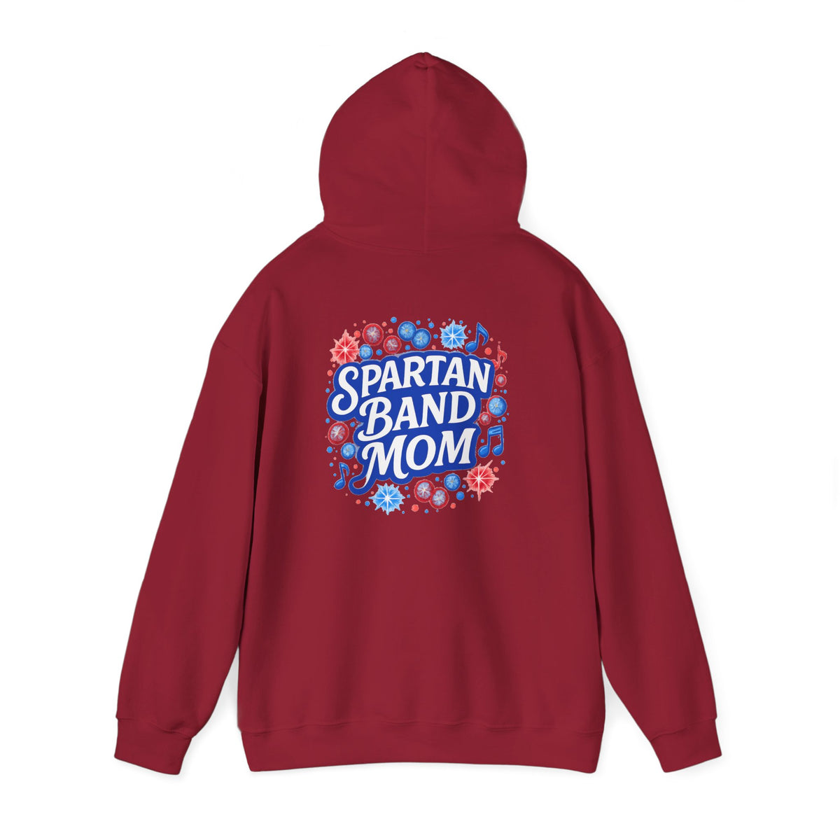 Bixby Spartans Pride Of Bixby Band Mom Hoodie