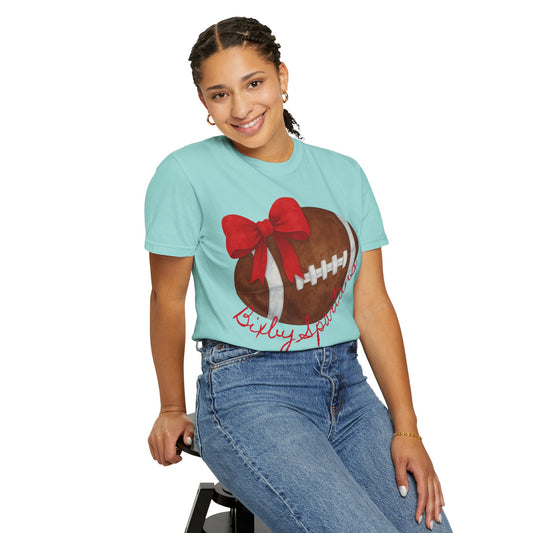 Cheer and Football Comfort Colors Tee