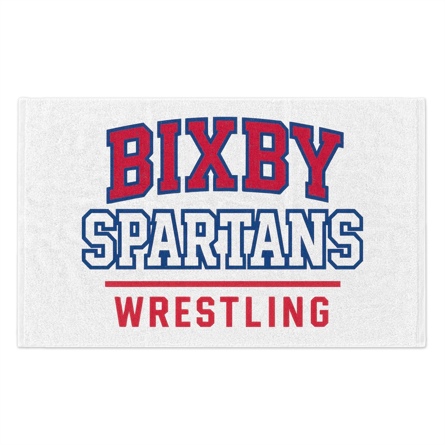 Bixby Spartans Wrestling Rally Towel