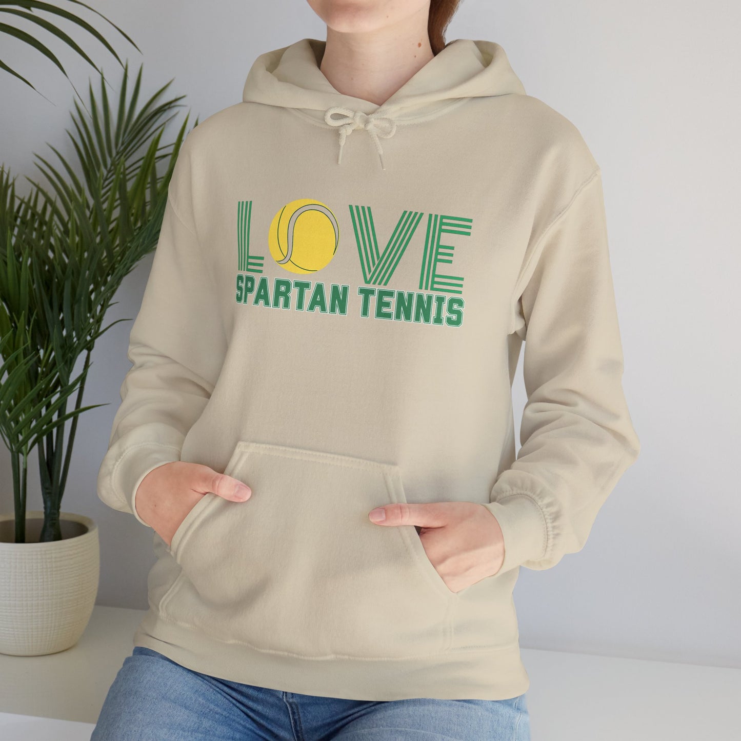 Bixby Spartan Tennis Gildan Hoodie