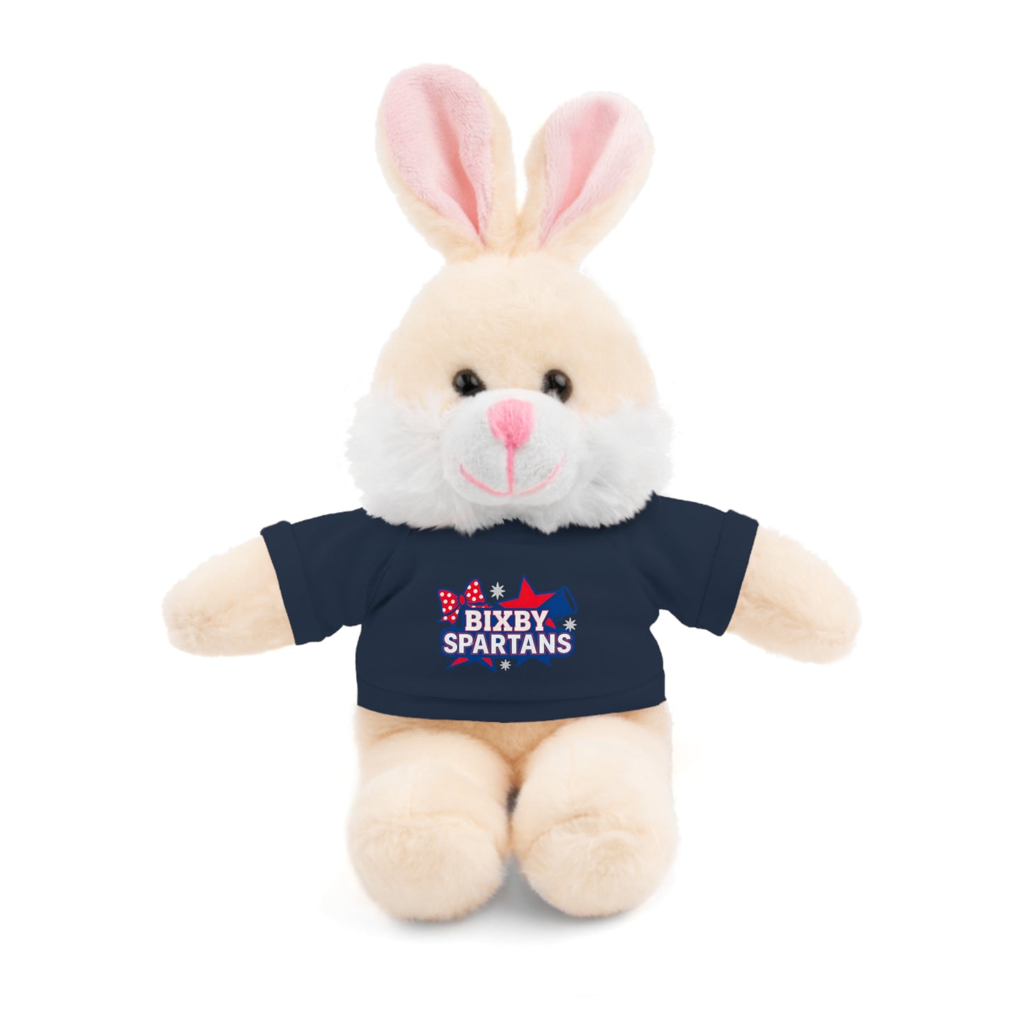 Spartan Cheer Stuffed Animal Logo