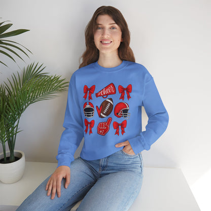 Bixby Spartan Cheer & Football Gildan Sweatshirt