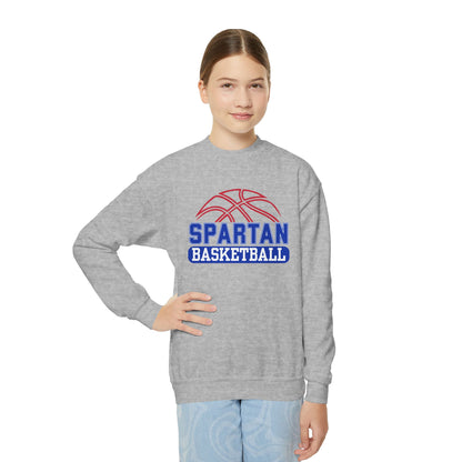 Bixby Spartan Basketball Youth Gildan Sweatshirt