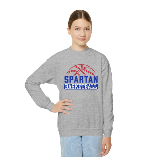 Bixby Spartan Basketball Youth Gildan Sweatshirt