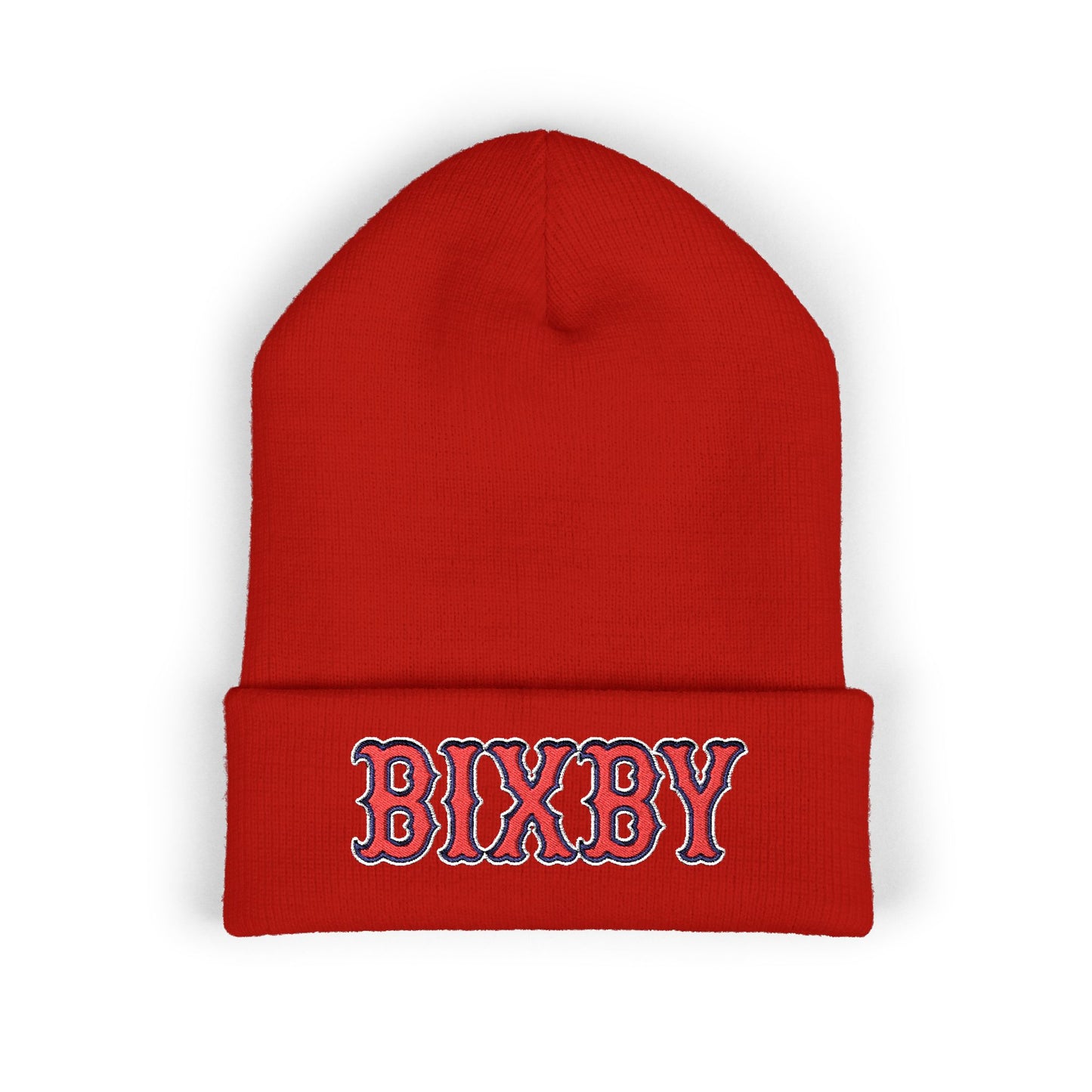 Bixby Embroidered Cuffed Cozy Beanie