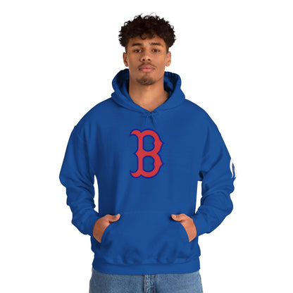 Bixby Spartans 'B' Logo With Sleeve Spartan Hoodie