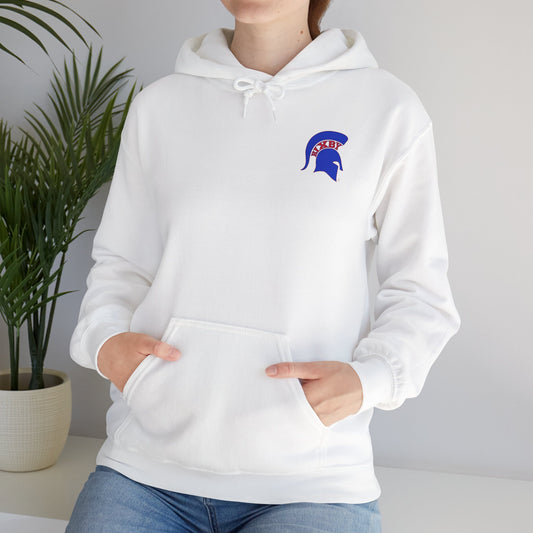 Spartan Blue Logo Gildan Hoodie