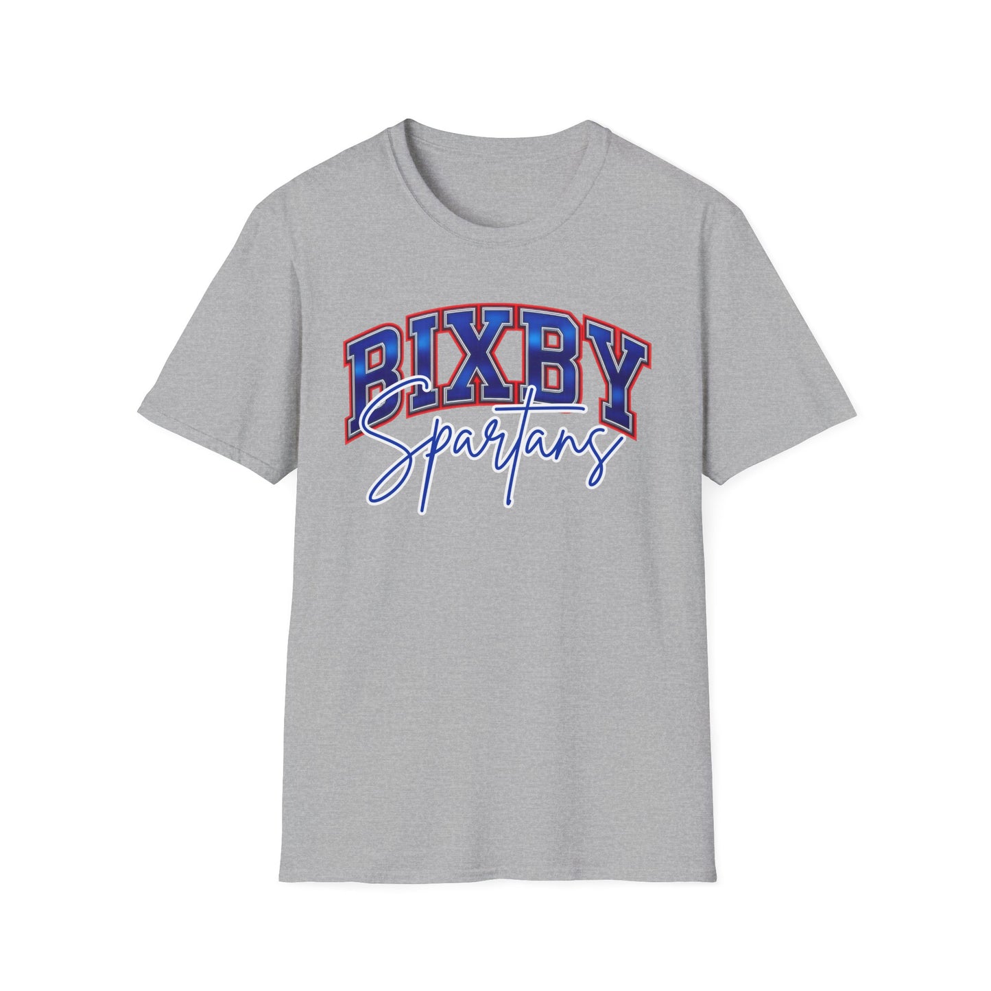Bixby Spartans School Spirit Softstyle Gildan Tee