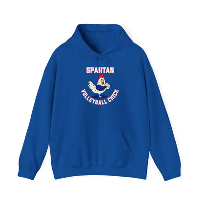 Bixby Spartan Volleyball Chick Gildan Hoodie