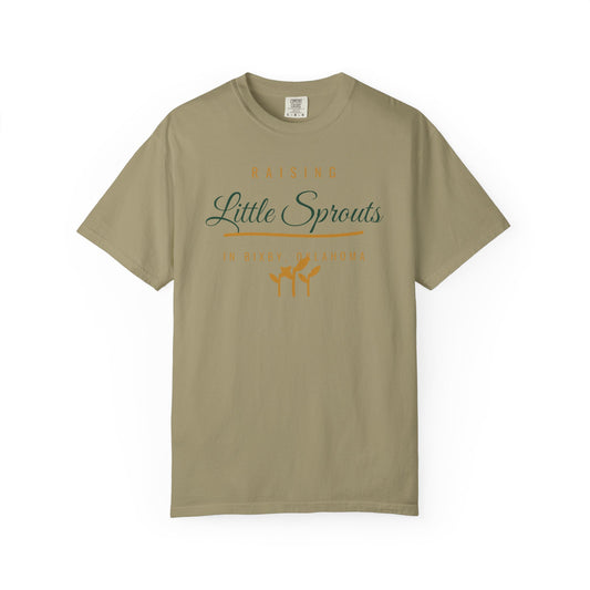 Raising Little Sprouts in Bixby Comfort Colors Tee