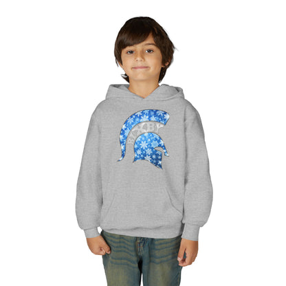 Bixby Spartan Winterfrost Youth Gildan Hoodie