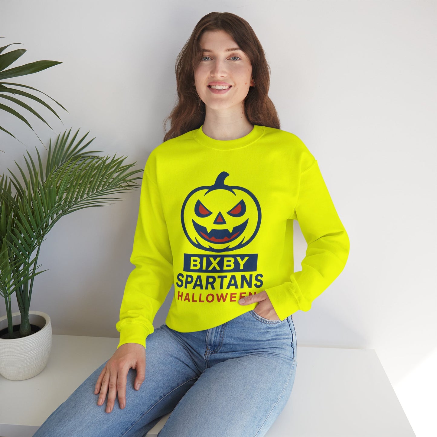 Spartans Halloween Gildan Sweatshirt