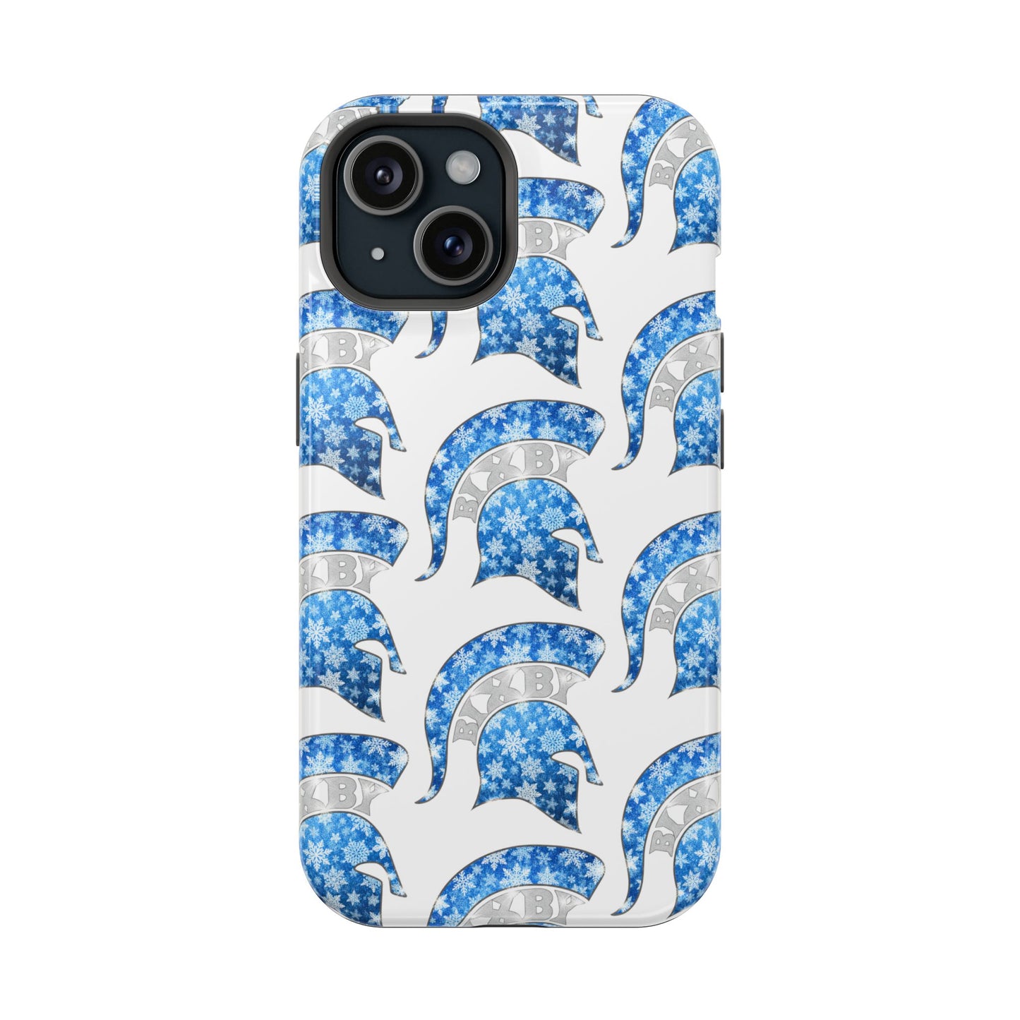 Bixby Spartan Winterfrost Logo Impact Resistant iPhone Case