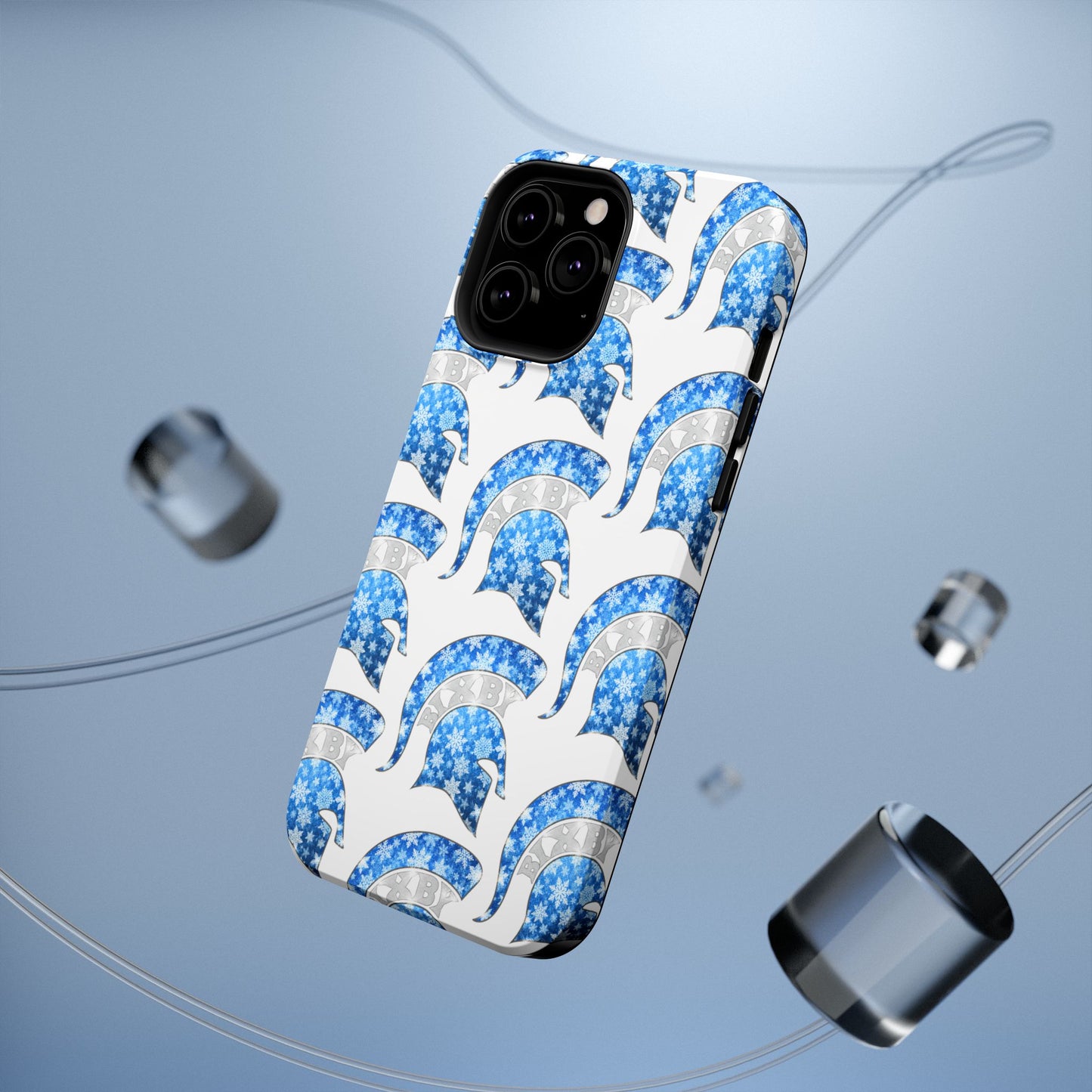 Bixby Spartan Winterfrost Logo Impact Resistant iPhone Case