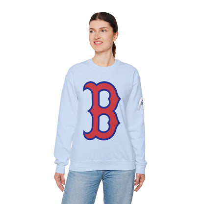 Vintage "B" Sweatshirt with Spartan Sleeve Logo