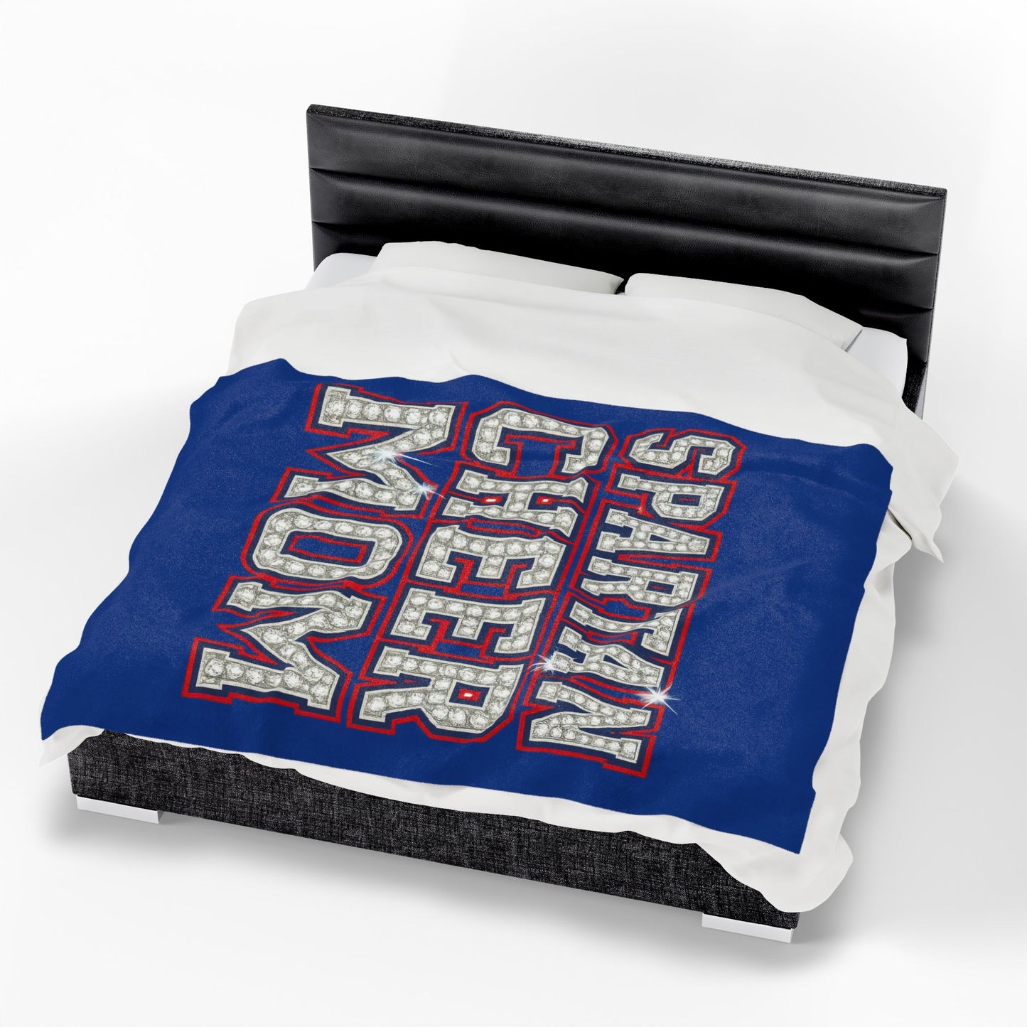 Spartan Cheer Mom Velveteen Plush Blanket