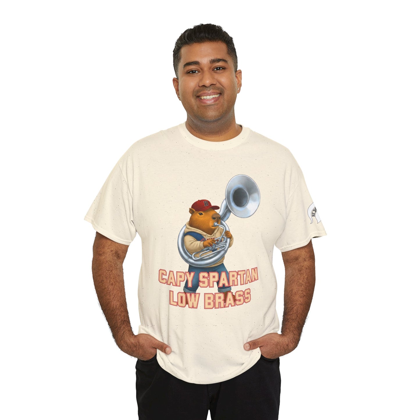 Capy Spartan Low Brass Gildan Tee