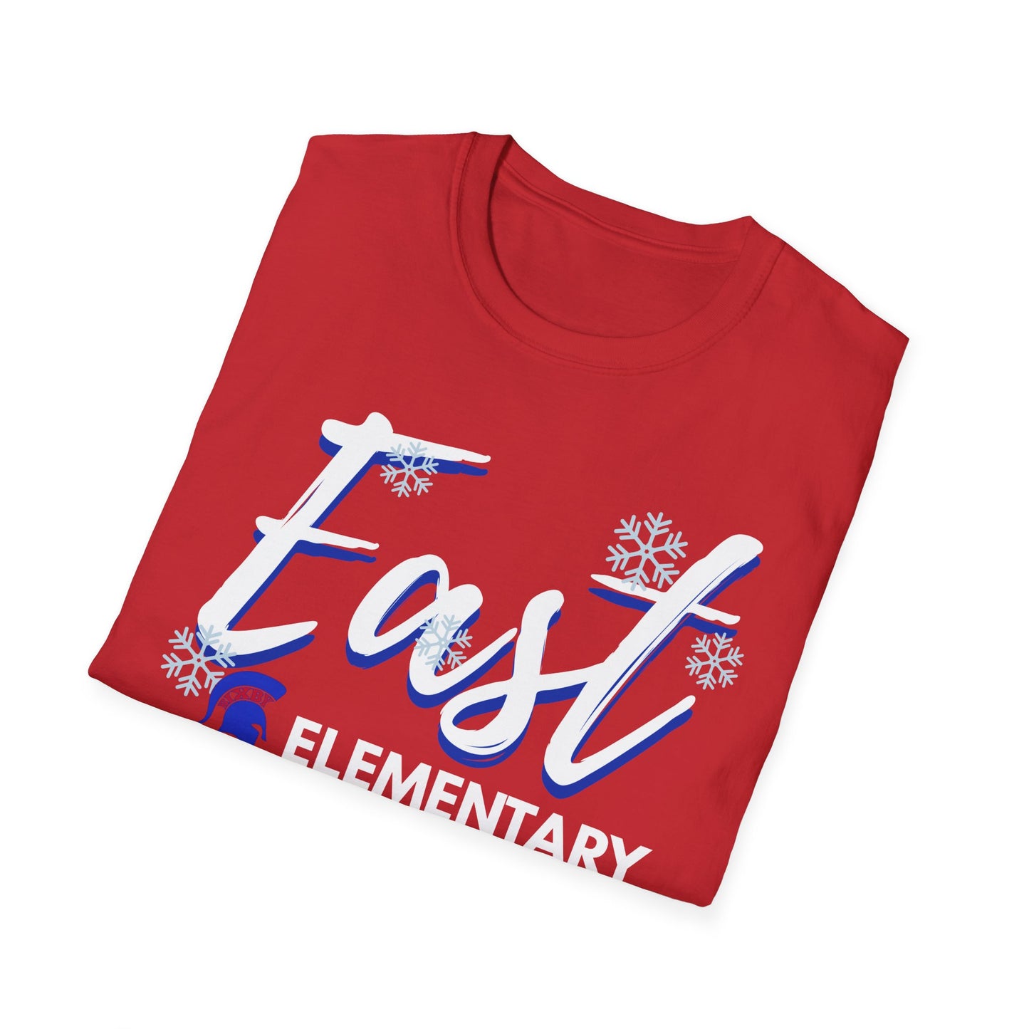 Bixby Spartan East Elementary Snow Day Softstyle Tee