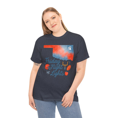 Friday Night Lights Bixby OK Watercolor Gildan Tee