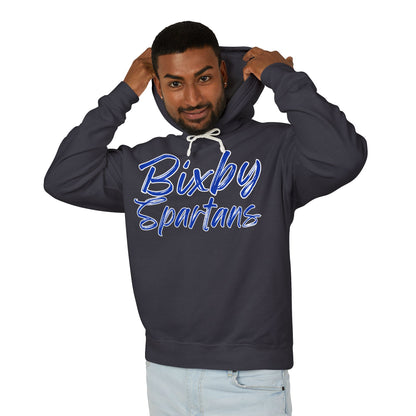 Sparts Cursive Print Premium Comfort Colors Hoodie