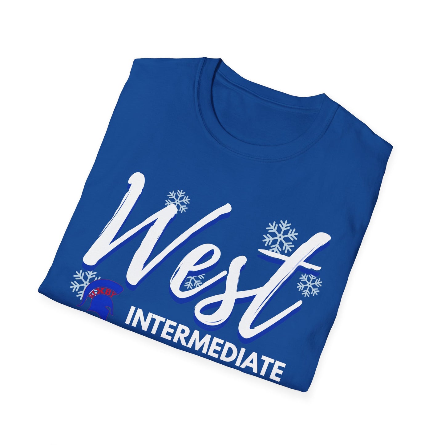 Bixby Spartan West Intermediate Snow Day Softstyle Tee