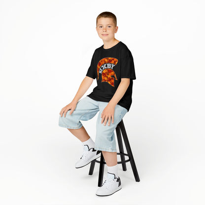Bixby Spartan Fall Helmet Youth Gildan Tee
