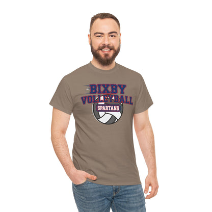 Bixby Spartan Volleyball Tee